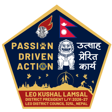 Leo Club D325L logo