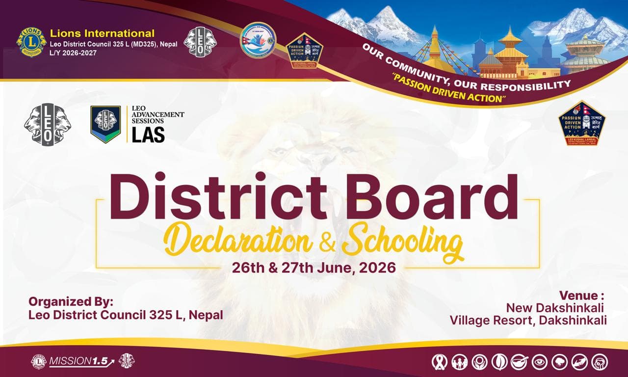 District Board Declaration & Schooling Program